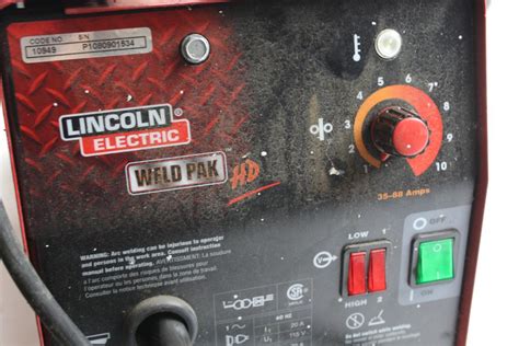 lincoln weld pak hd settings for sheet metal|lincoln weld pack 3200hd manual.